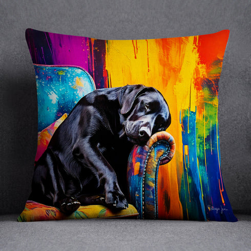 After the Walk Art Cushion